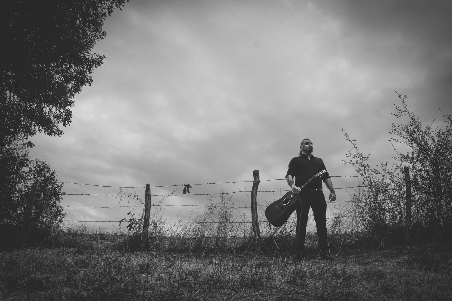 Walk The Line dans un paysage ouvert